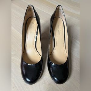 Nine West Black Patent Stilettos